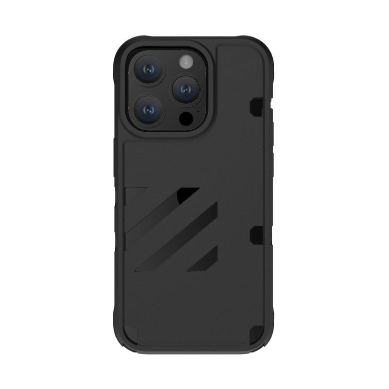 LINKASE HYPER iPhone 14 Pro / 14 Pro Max 撞色雙用掛繩潮流矽膠保護殼-炭黑(附掛繩x2) | ABSOLUTE | citiesocial | 找好東西