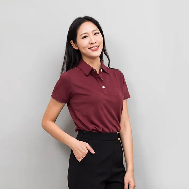 奇異涼感POLO(女翻領)