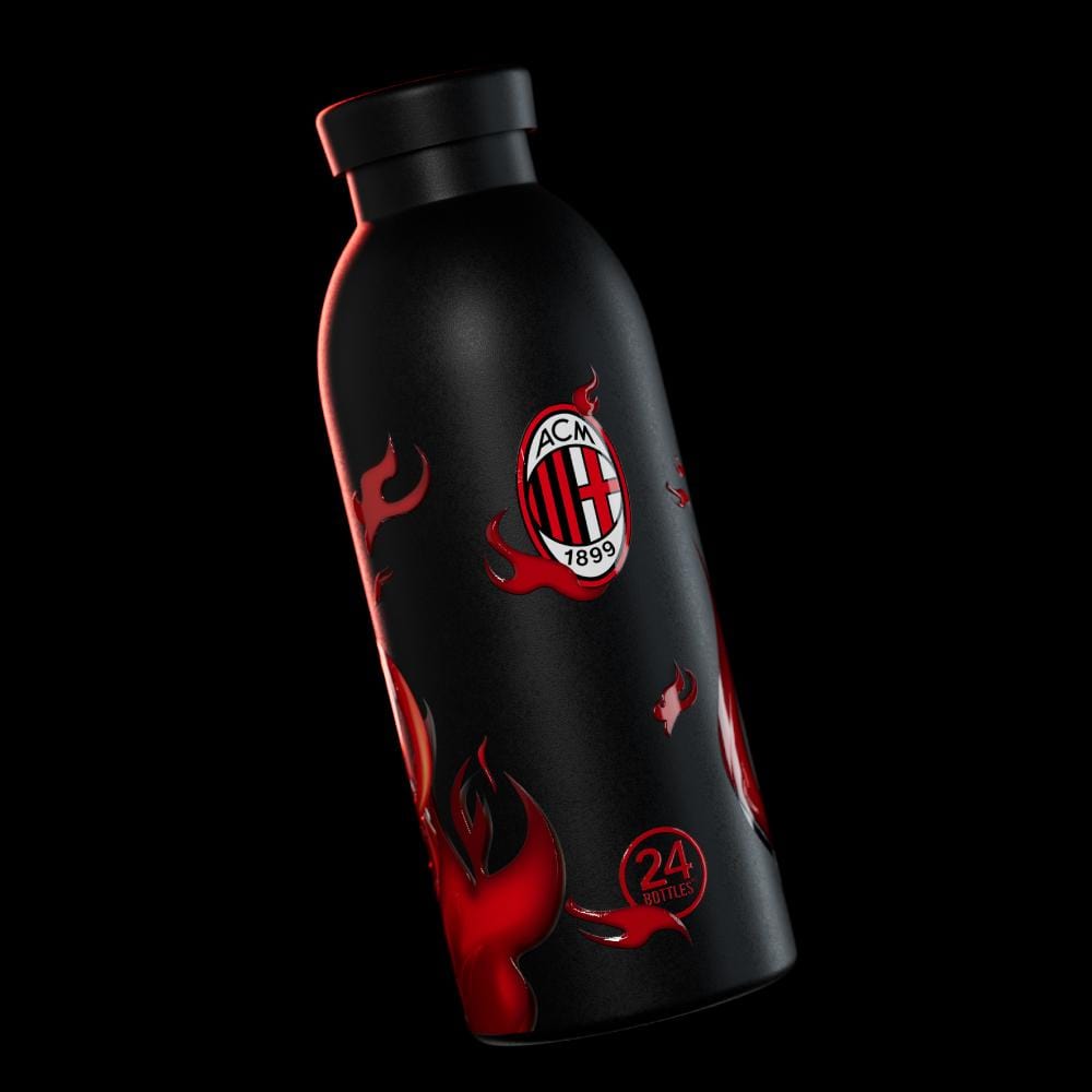 24Bottles 不鏽鋼雙層保溫瓶 500ml -  AC Milan 限量聯名款