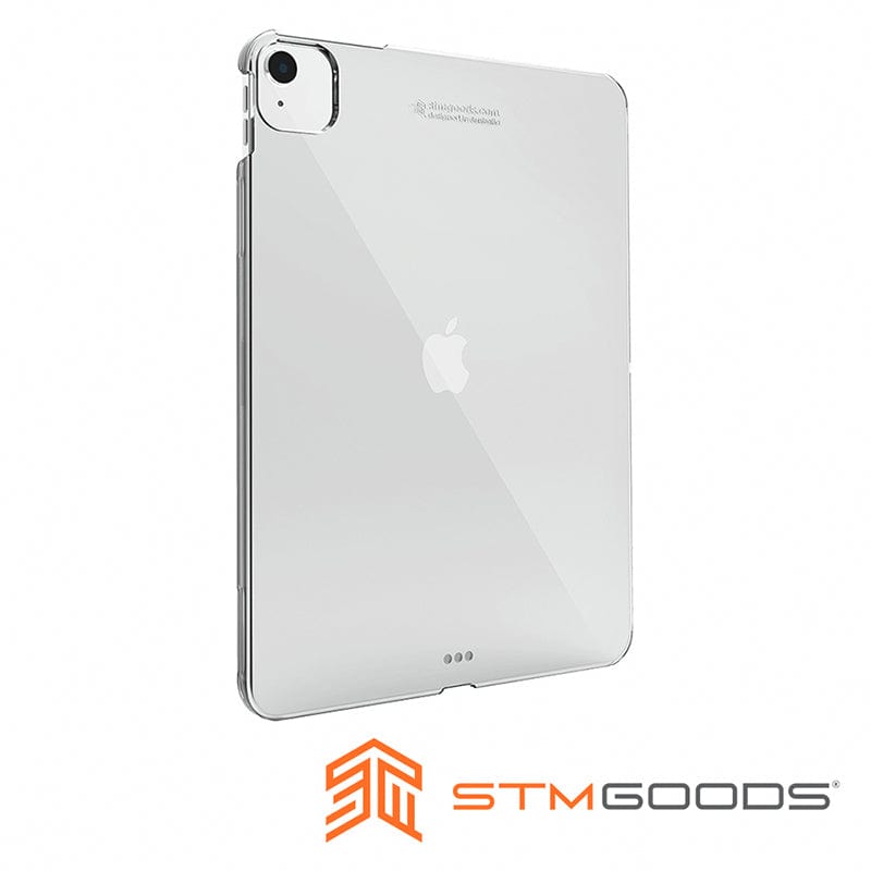 澳洲 STM Half Shell iPad Air 第5/4代 iPad Pro 11" 3/2/1代 專用極輕薄防護硬殼 - 極透明