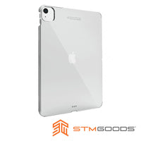 澳洲 STM Half Shell iPad Air 第5/4代 iPad Pro 11" 3/2/1代 專用極輕薄防護硬殼 - 極透明