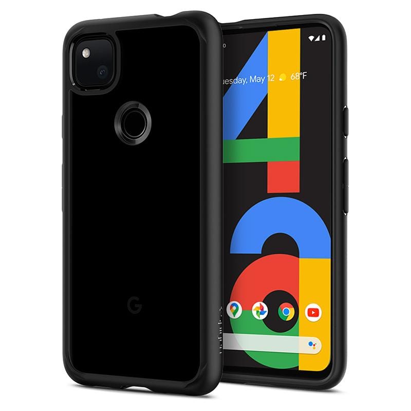 Spigen Pixel 4a Ultra Hybrid-防摔保護殼 (晶透/霧黑)