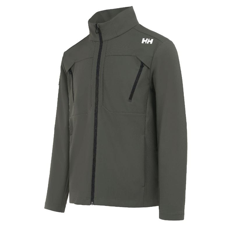 HELLY HANSEN Offshore 專業級三層防水軟殼夾克 軍綠/男