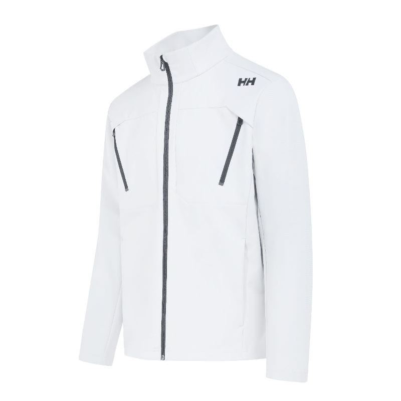 HELLY HANSEN Offshore 專業級三層防水軟殼夾克白/男| Helly Hansen