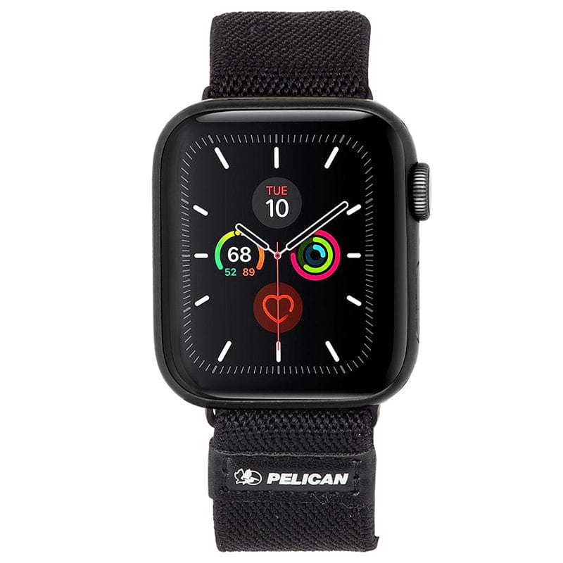 美國 Pelican 派力肯 Apple Watch 42-49mm 1-8代/SE/Ultra Protector 保護者NATO錶帶 - 黑色